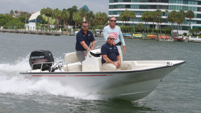 Boston Whaler 170 Montauk 2018 - full run