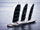 Black-Pearl-Dynarig-Yacht - Yacht and Sea