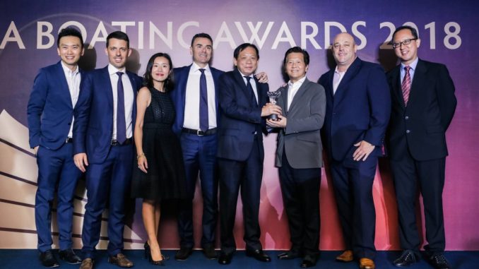 Azimut Award Asia 2018 - yacht and sea