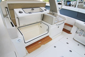 Boston Whaler 350 Realm - cooler