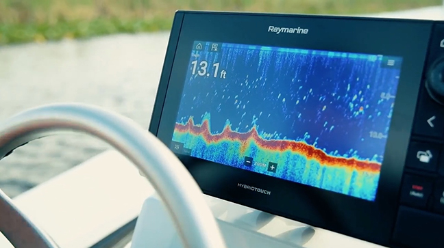 Raymarine Axiom Pro screen