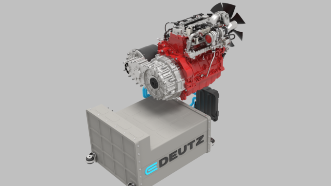 Modular, scalable E-DEUTZ hybrid drive