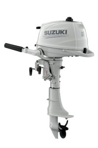 New Suzuki DF6A in white - Yacht and Sea