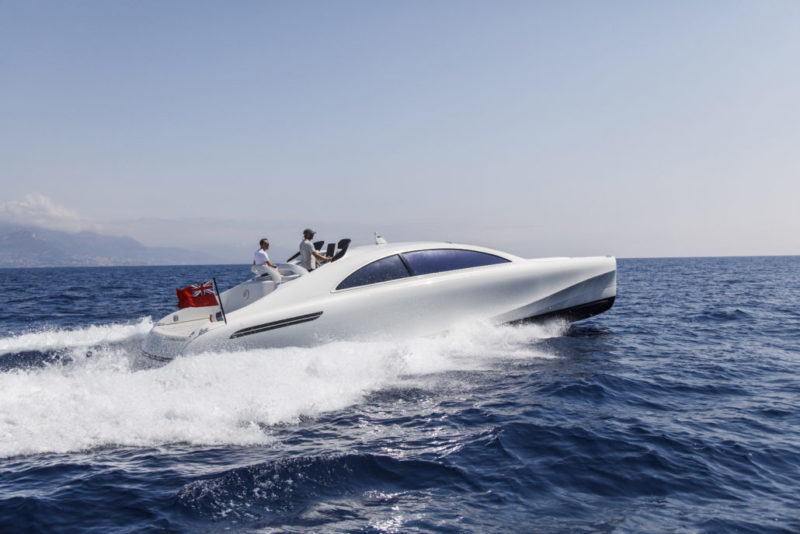 Mercedes silver Arrows 460 Granturismo - running 2 - Yacht and Sea