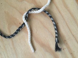 Square knot 1 - yacht and sea