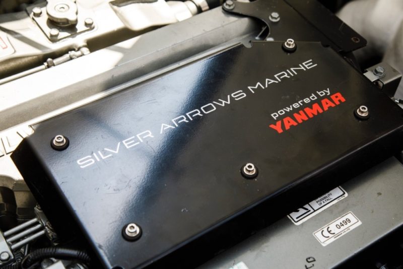 Mercedes silver Arrows - Yanmar engine - Yacht and Sea