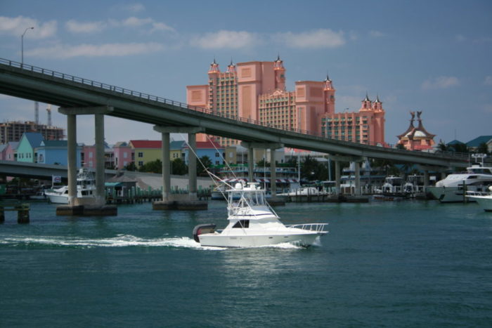 Nassau - Bahamas - yacht and sea