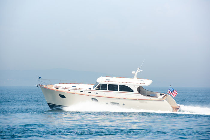 Vicem 65 IPS Classic running 2 - yacht and sea