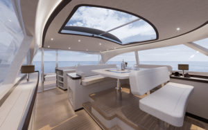 Zeelander Z72 interior 2 - yacht and sea