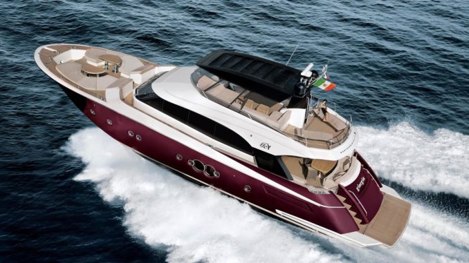 MonteCarlo Yacht 76 - yacht and sea