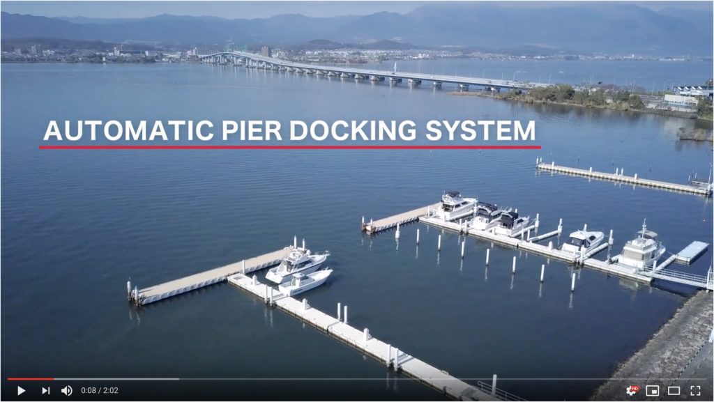 yanmar auto-docking system - video