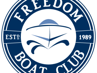 Freedom Boat Club Logo - yacht and sea
