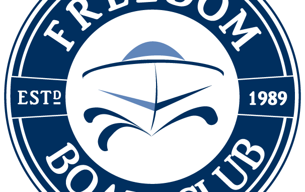 Freedom Boat Club Logo - yacht and sea