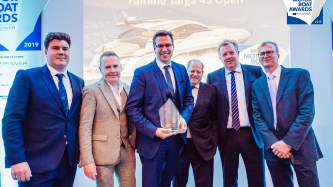 Motor Boat Awards 2019 - Fairline - Yacht and sea