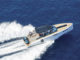 EVO-43-HT-yacht running - yacht and sea