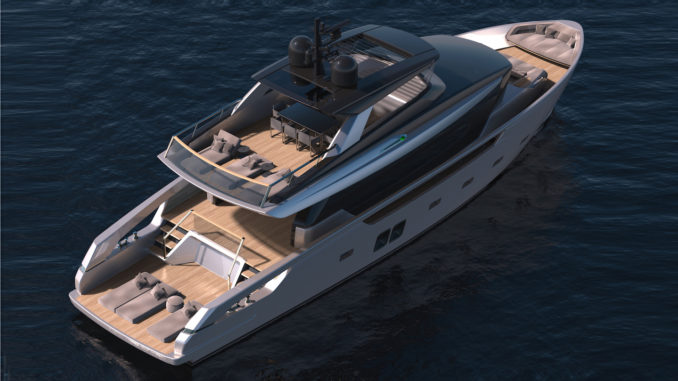 Sanlorenzo SX76 - sky view - Yacht and Sea