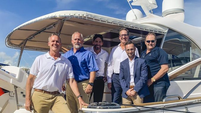 Riviera yachts and Sun Marine Team