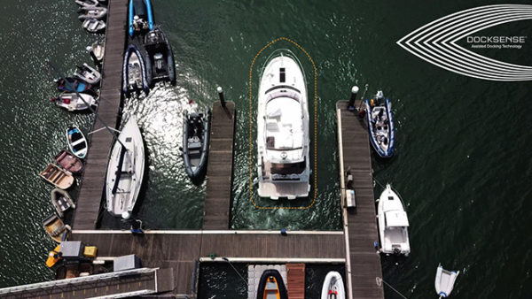 Raymarine DockSense and Prestige Yachts - yacht and sea